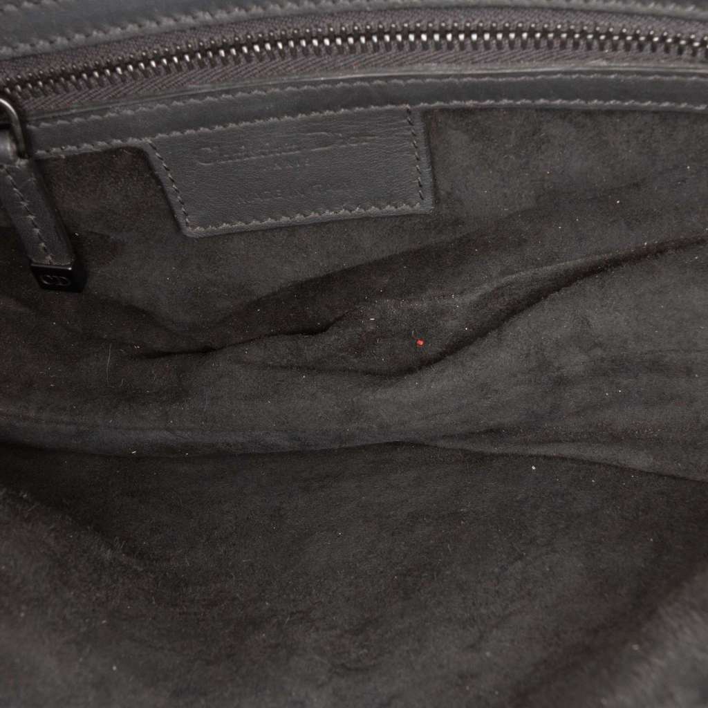 Dior Ultra Matte Calfskin Saddle Bag - 4