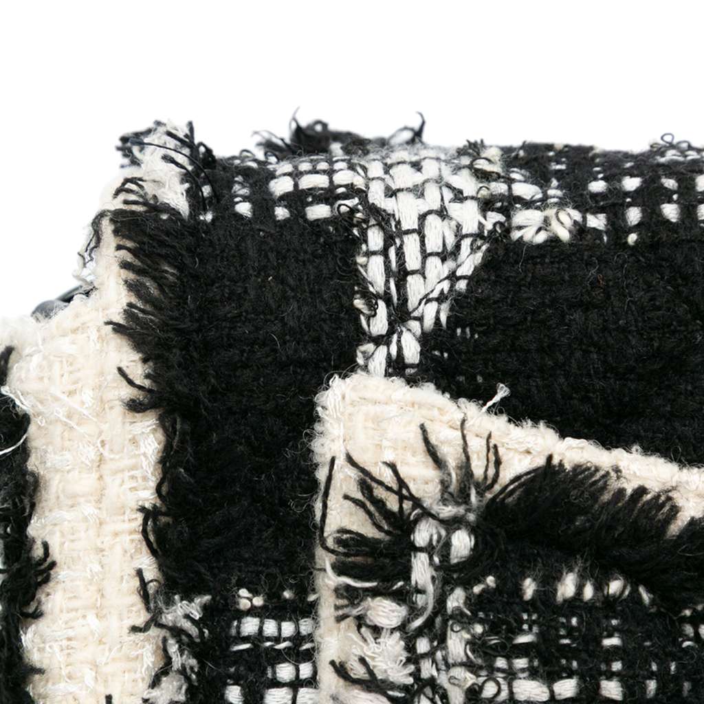 Chanel Mini Rectangular Classic Tweed Tartan Single Flap - Image 13