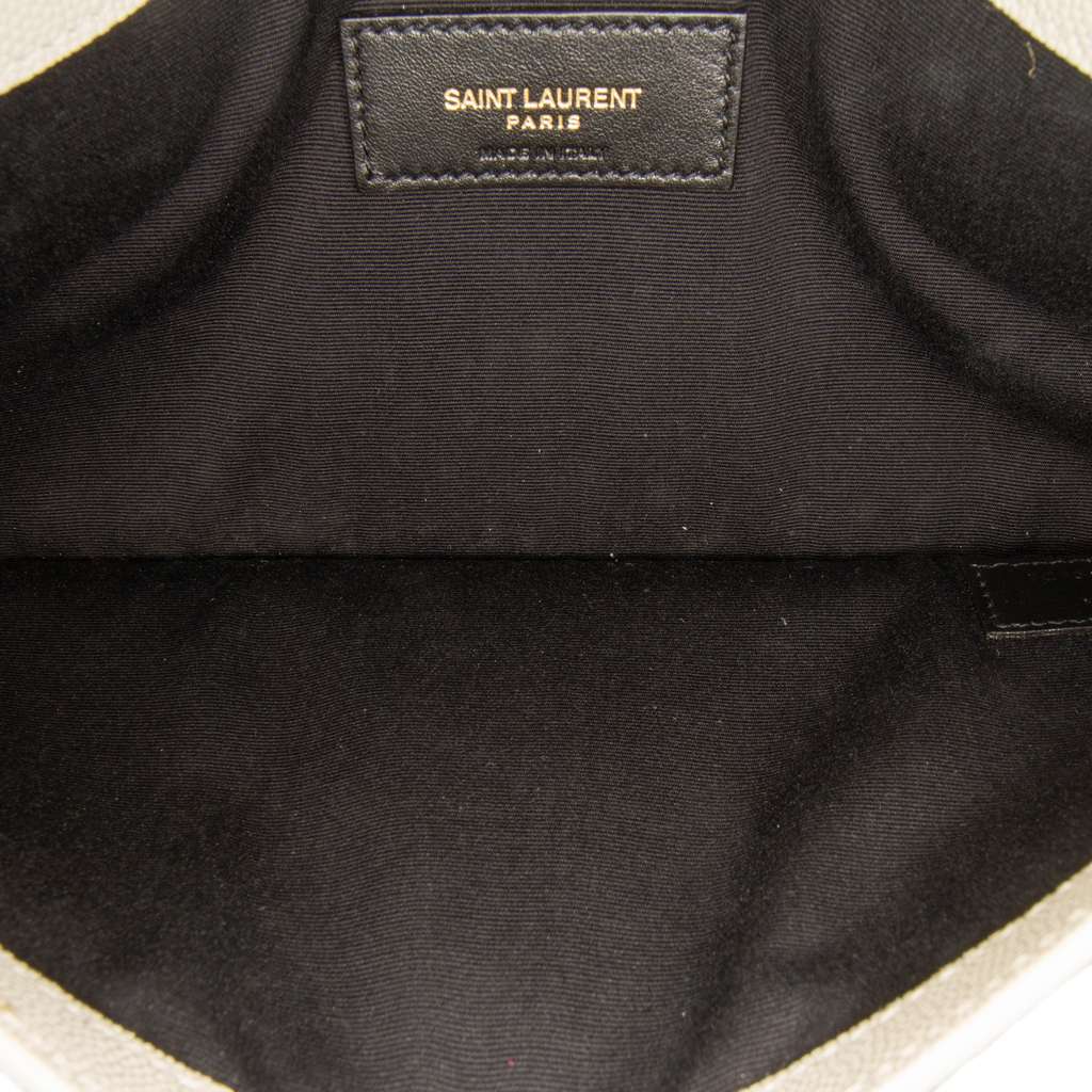 Saint Laurent Grain De Poudre Uptown Pouch - 4
