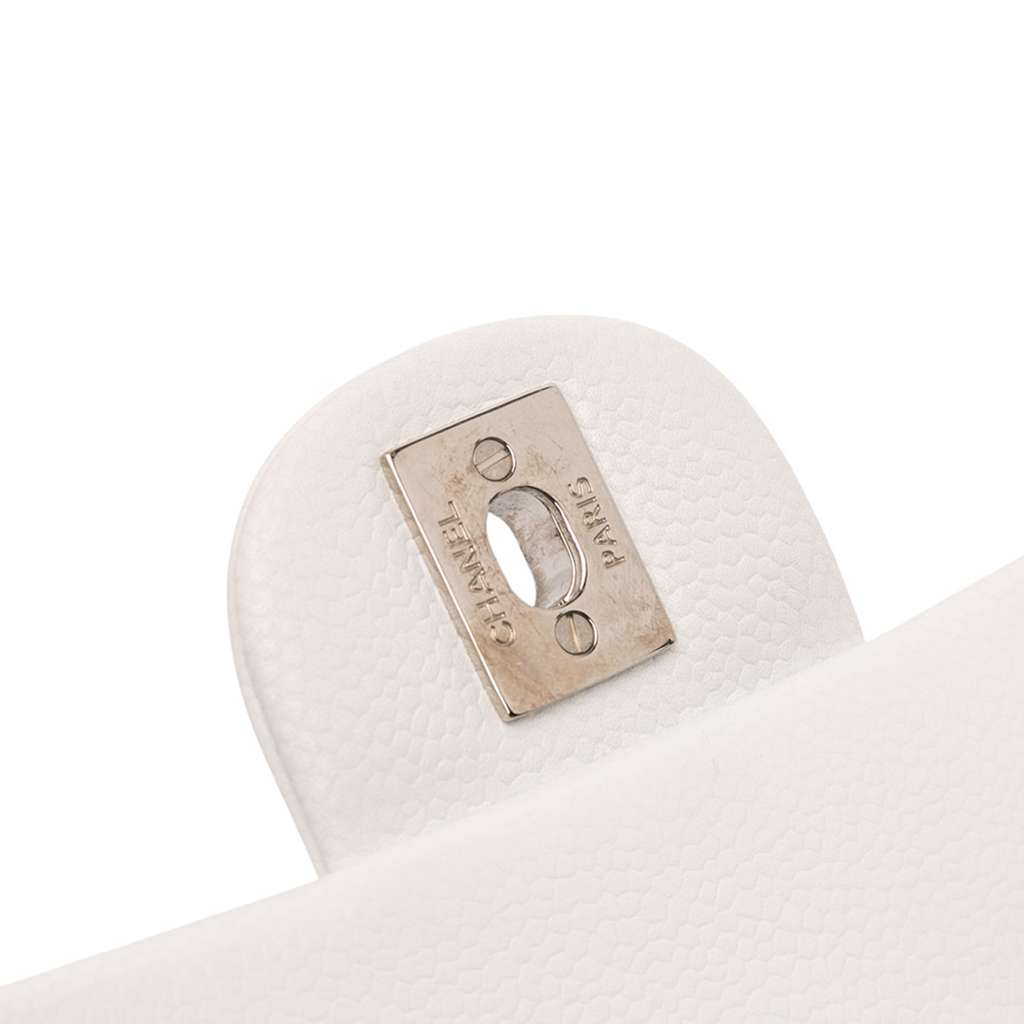 Chanel Mini Square Classic Caviar Single Flap - Image 10