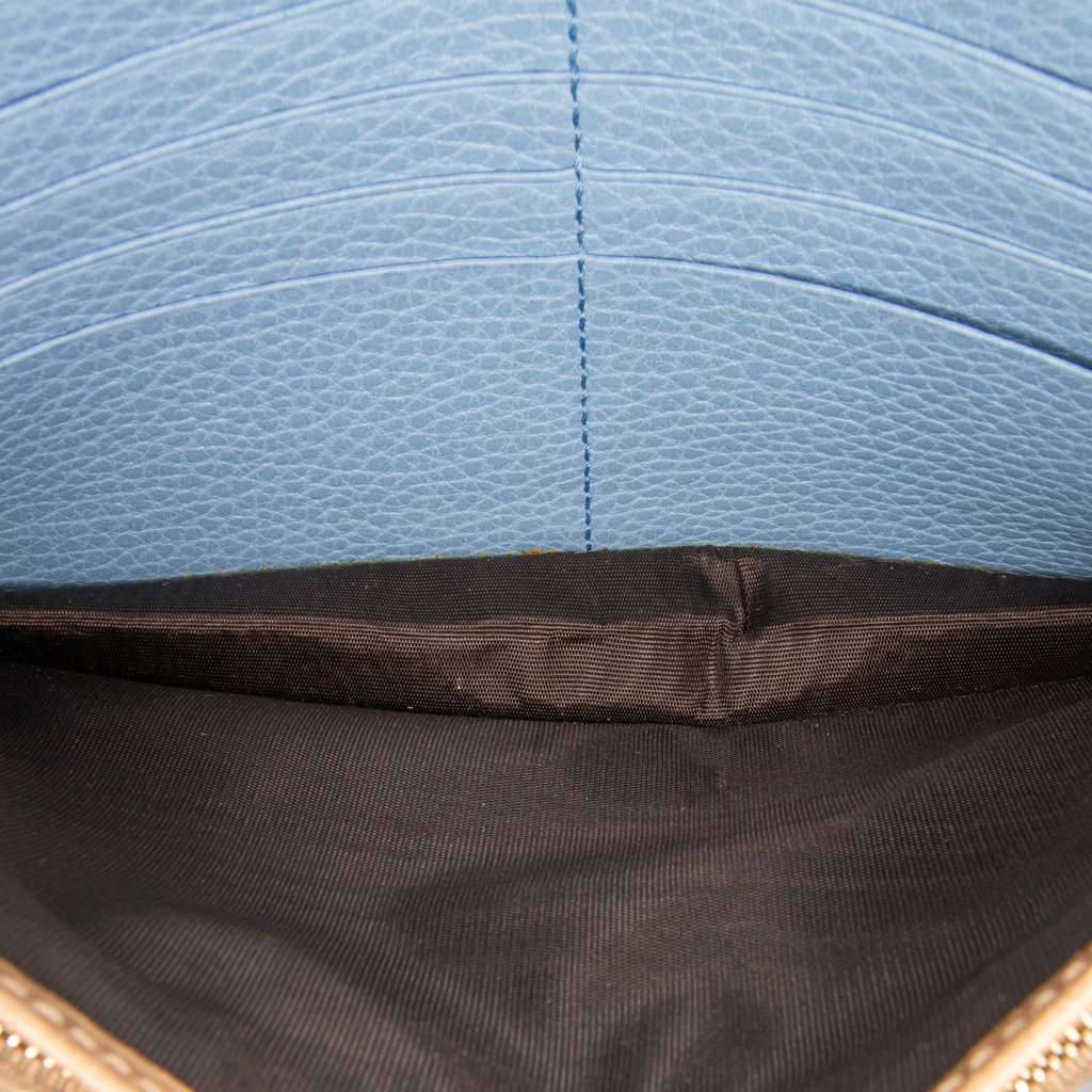 Gucci Dollar Calfskin Swing Wallet On Strap - 4