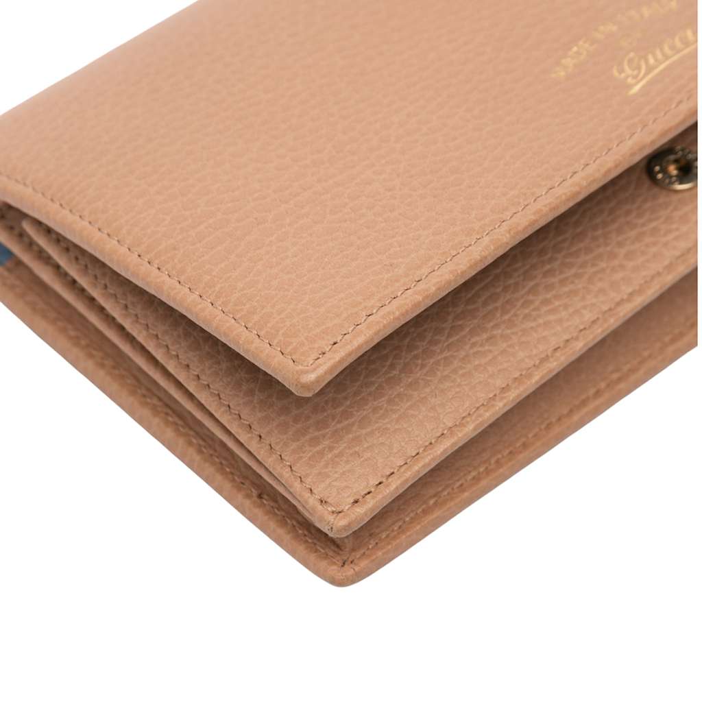 Gucci Dollar Calfskin Swing Wallet On Strap - Detail 2