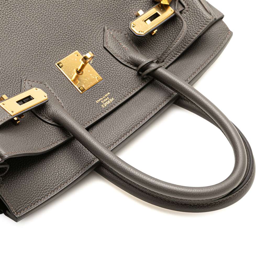 Hermès Togo Birkin Retourne 30 - Image 11