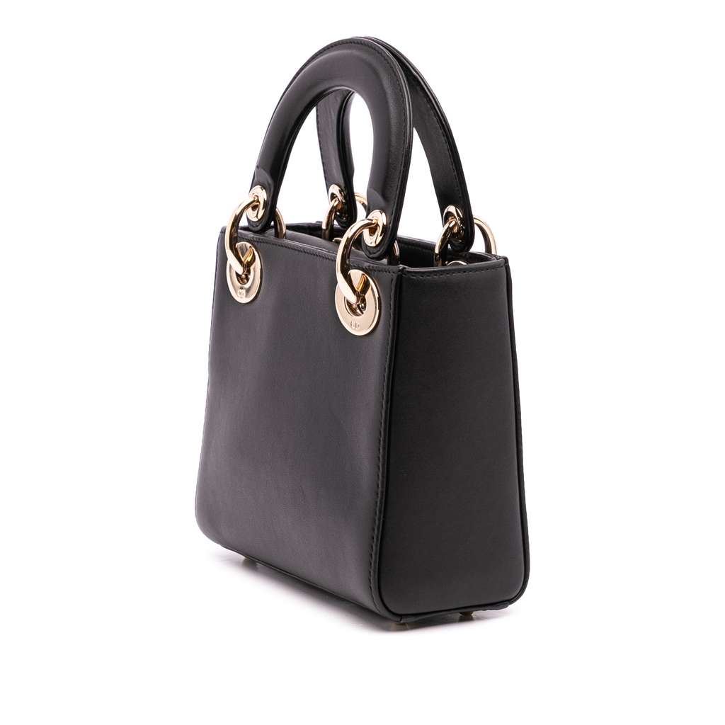 Dior Niki De Saint Phalle Mini Calfskin Heart Lady Dior - Back view