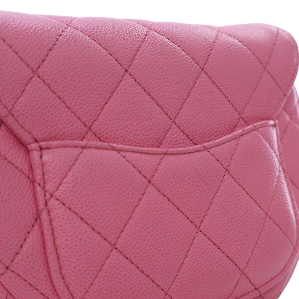 Chanel Mini Quilted Caviar CC Messenger Flap - Image 10