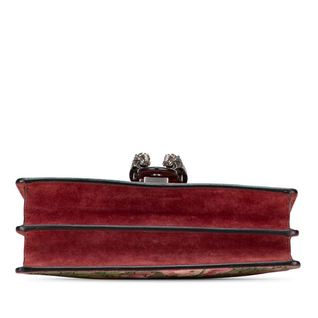 Gucci Small GG Supreme Blooms Dionysus Shoulder Bag - Image 6