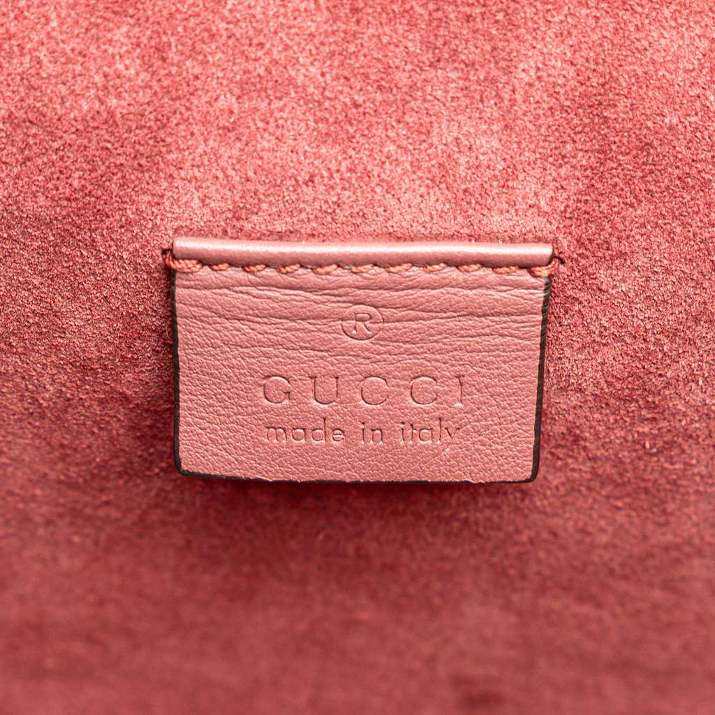 Gucci Small GG Supreme Blooms Dionysus Shoulder Bag - Side view