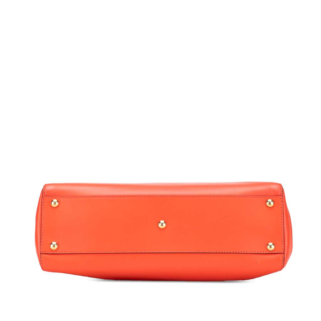 Fendi Medium Shiny Nappa Peekaboo Iconic Satchel - 3