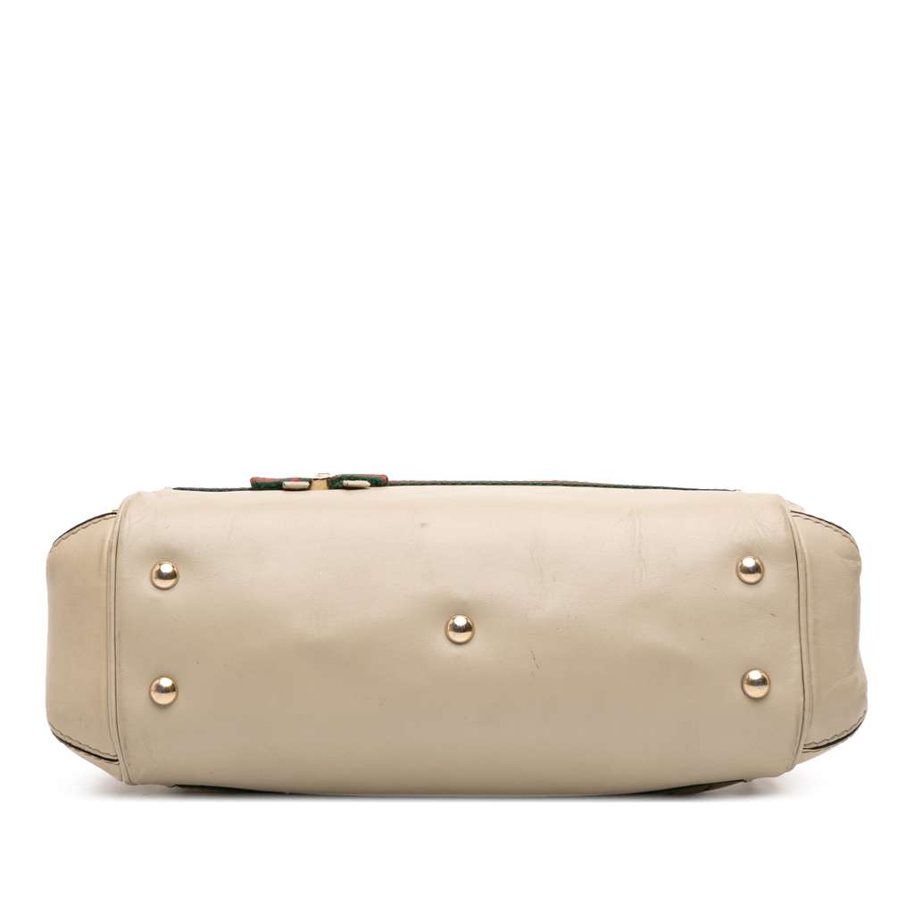 Gucci Small GG Canvas Web Mayfair Satchel - Image 6