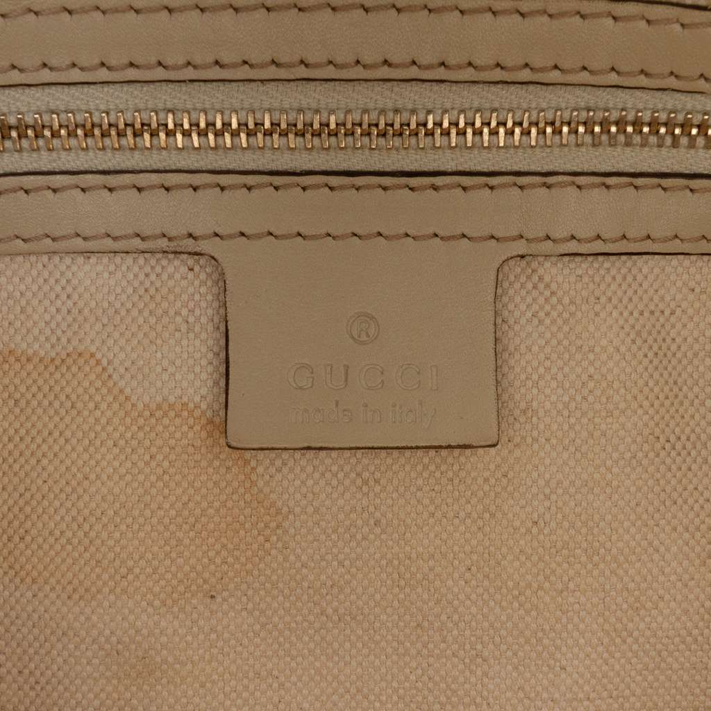 Gucci Small GG Canvas Web Mayfair Satchel - Side view