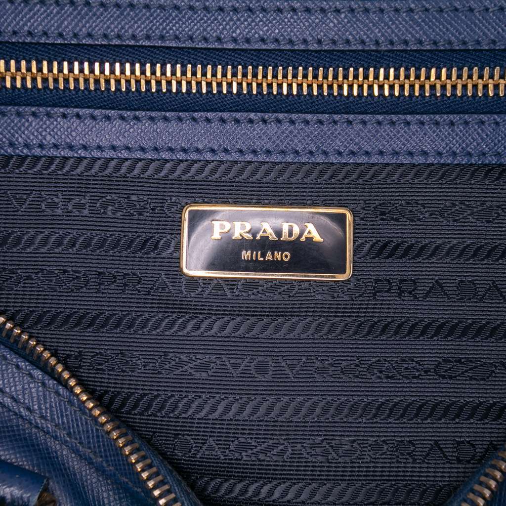 Prada Saffiano Lux Convertible Bowler Bag - 5