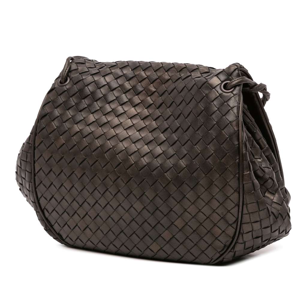 Bottega Veneta Nappa Intrecciato Flap Crossbody - 2