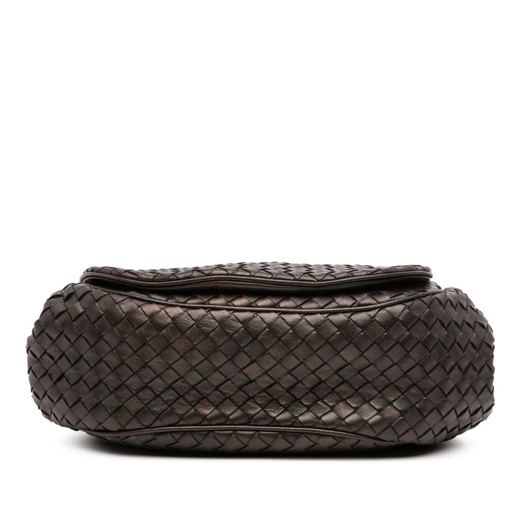 Bottega Veneta Nappa Intrecciato Flap Crossbody - 3