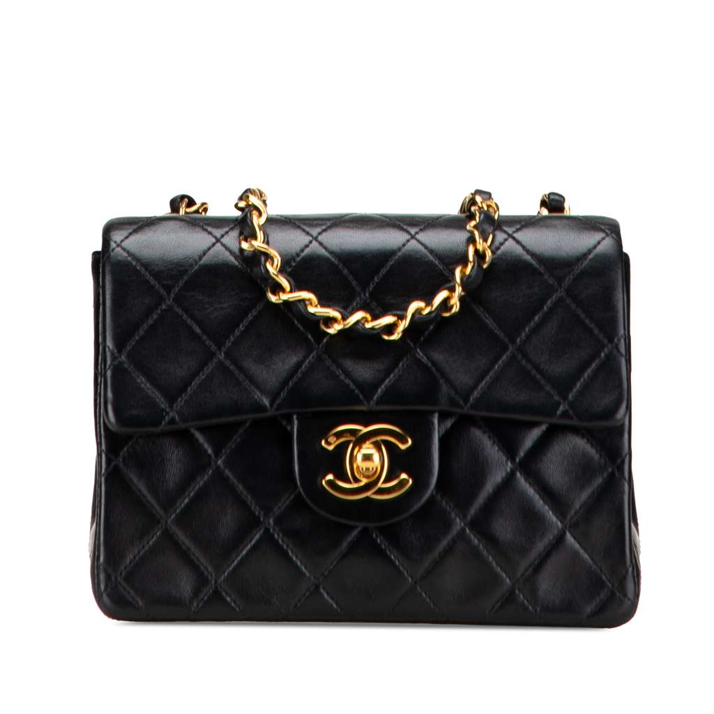 Chanel Mini Square Classic Lambskin Single Flap