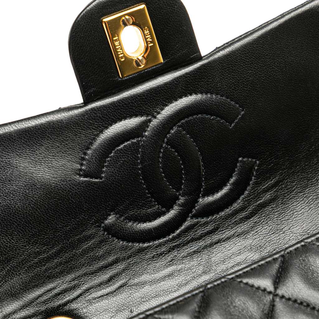 Chanel Mini Square Classic Lambskin Single Flap - Image 11