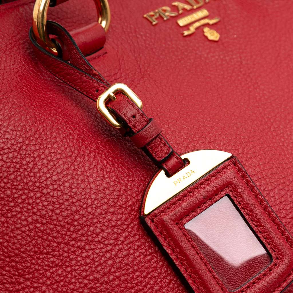 Prada Vitello Daino Open Convertible Tote - Detail 2