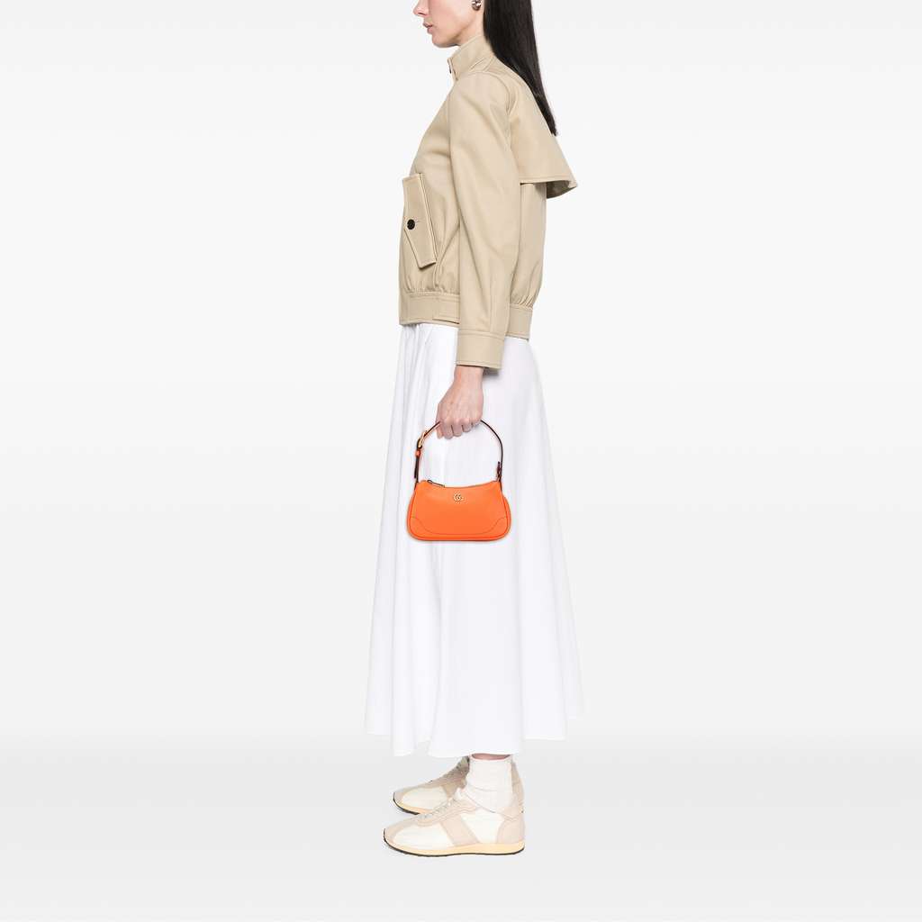 Gucci Mini Leather Aphrodite Shoulder Bag - Image 12