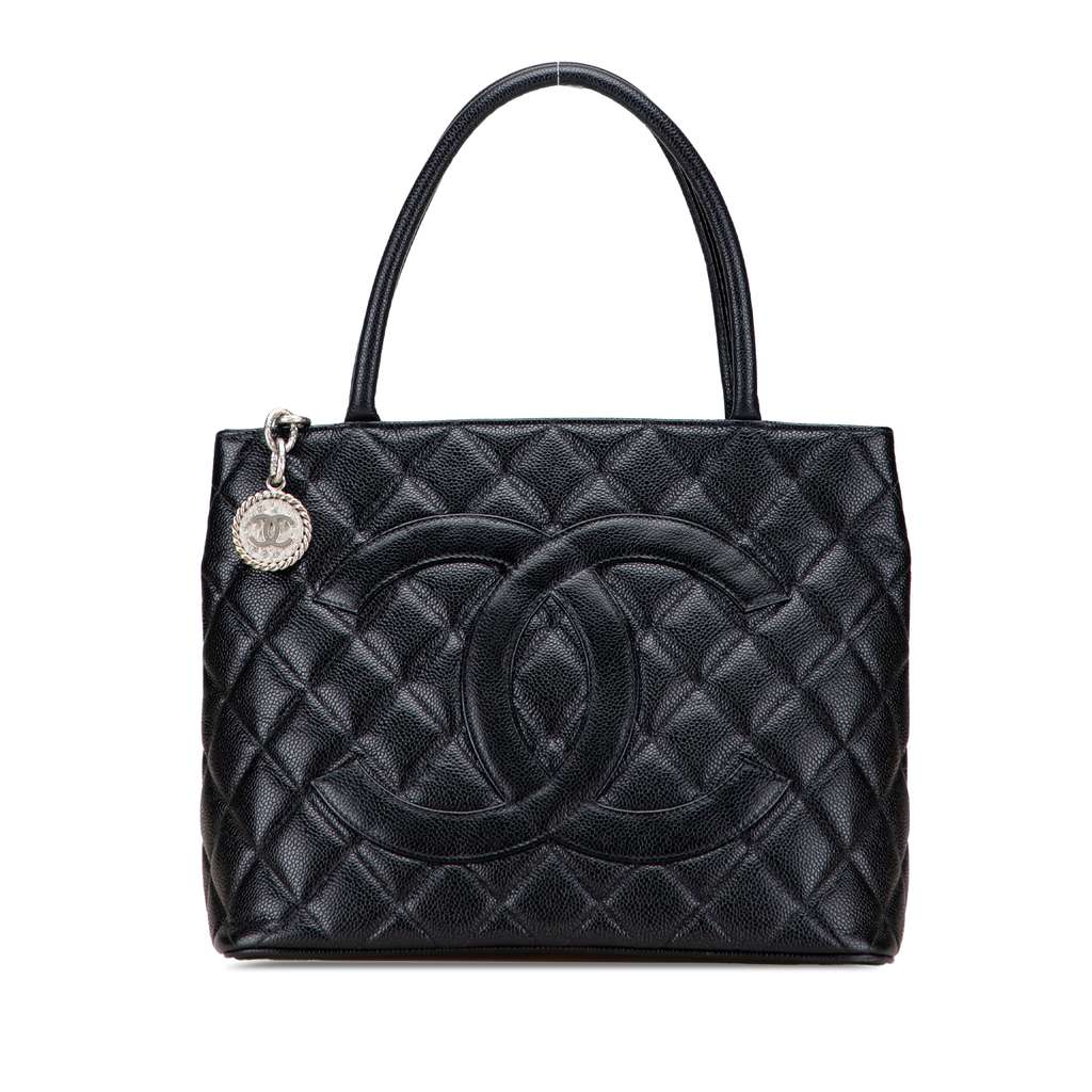 Chanel Caviar Medallion Tote