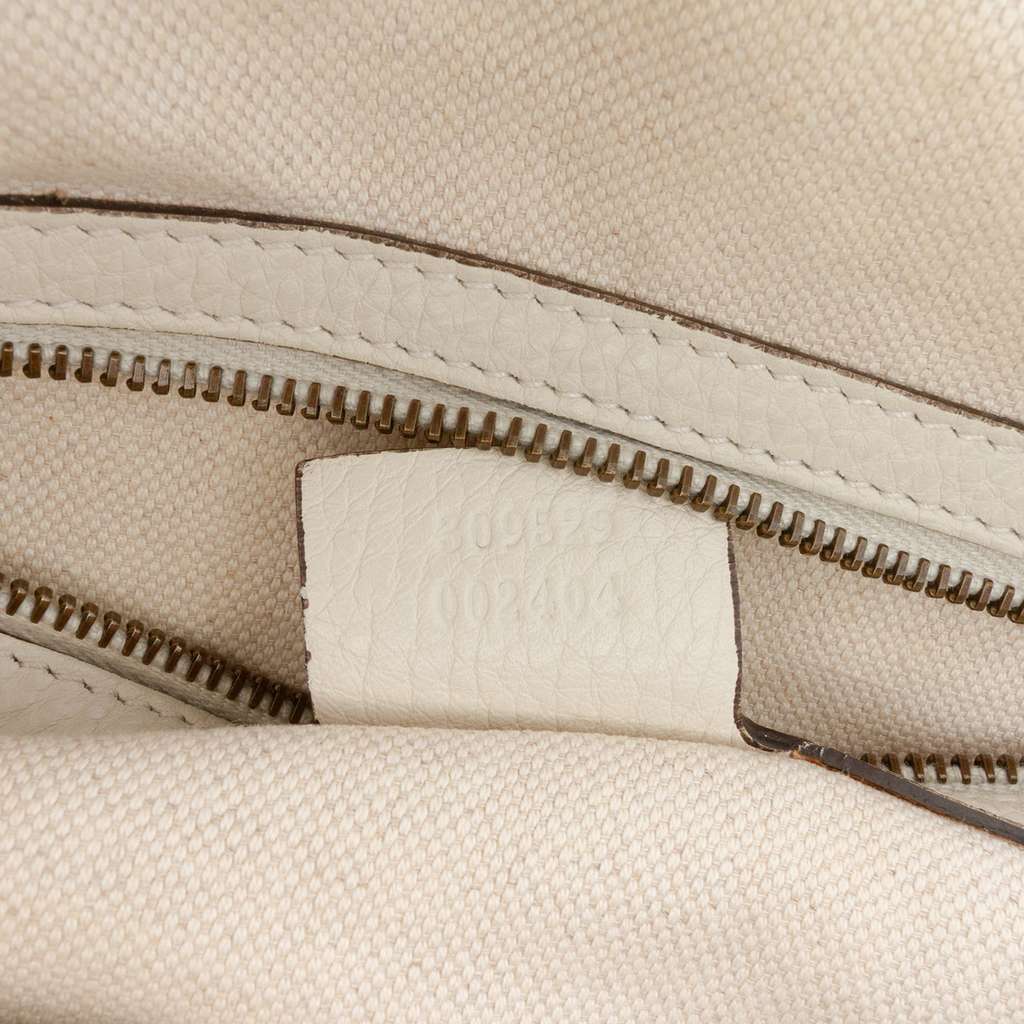 Gucci Leather Twill Satchel - Detail 1