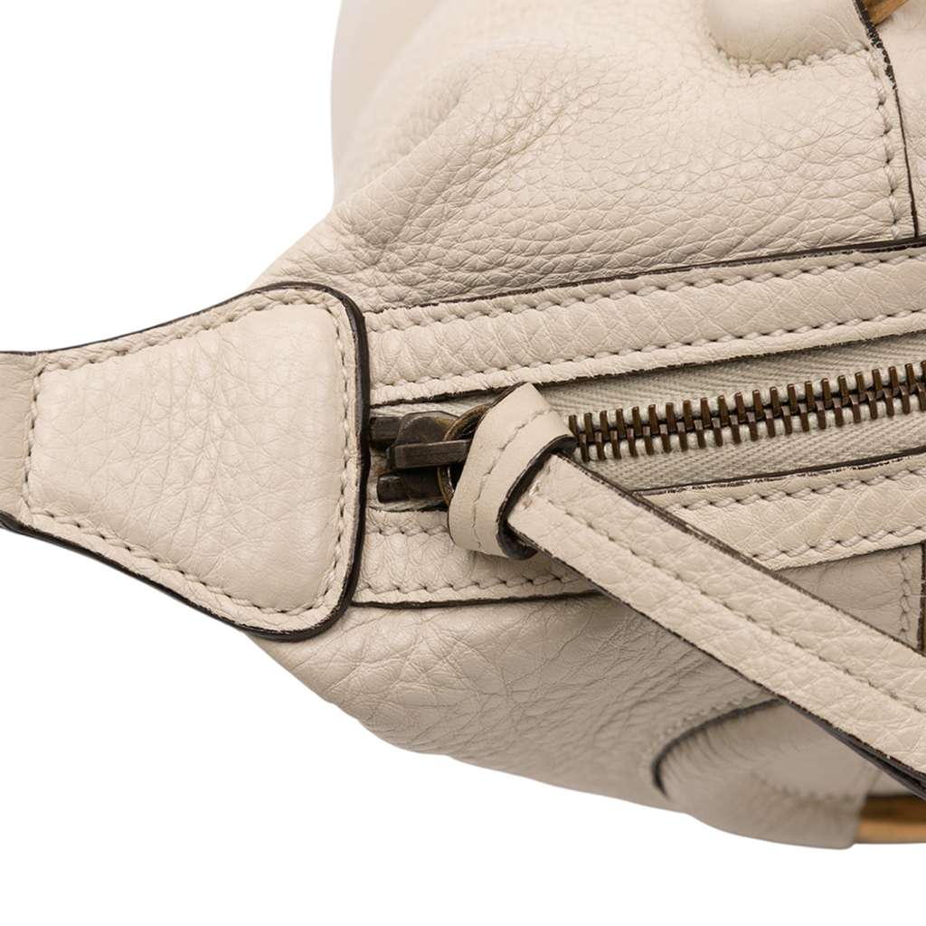 Gucci Leather Twill Satchel - Image 10