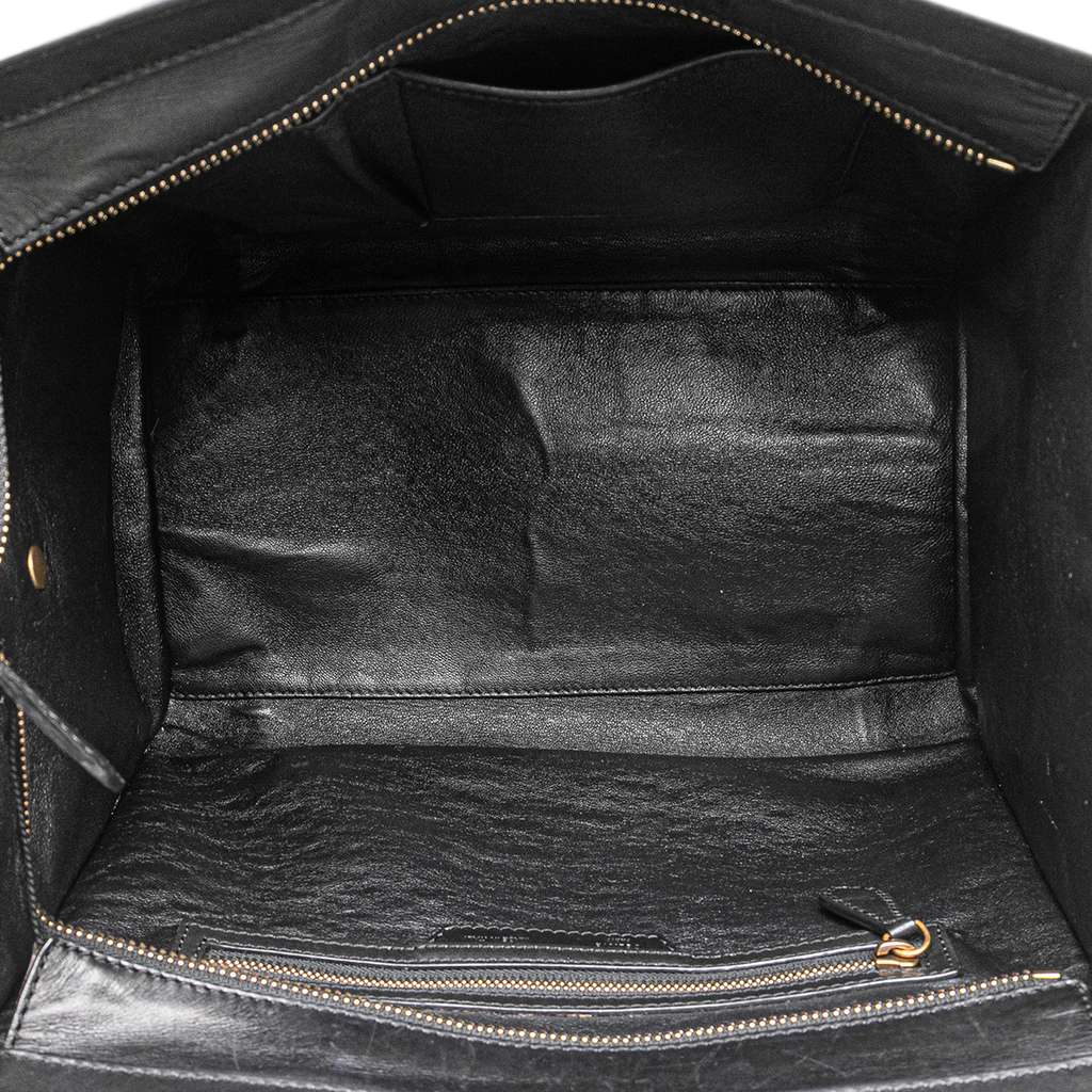 Celine Mini Canvas Tricolor Luggage Tote - 4