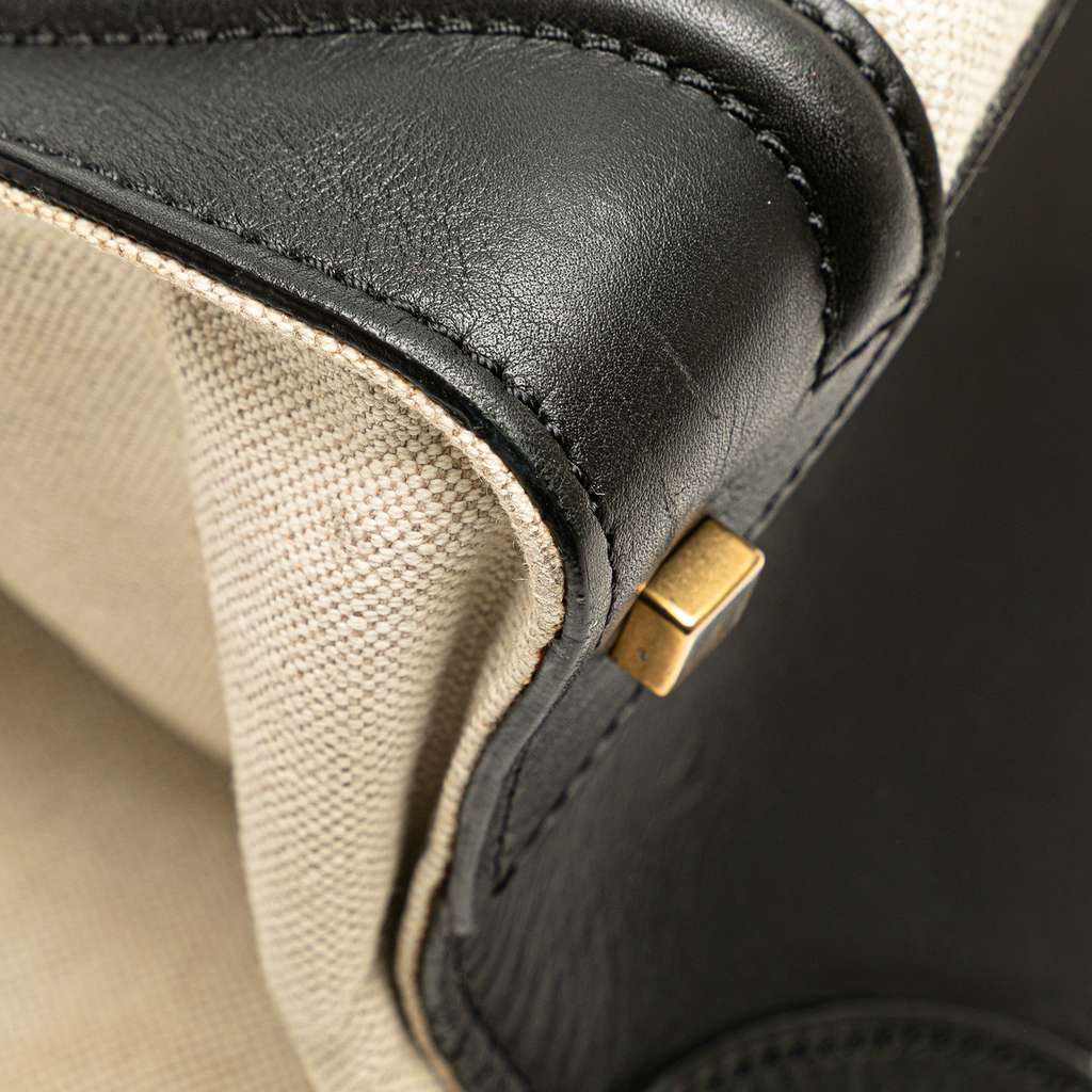 Celine Mini Canvas Tricolor Luggage Tote - Image 11