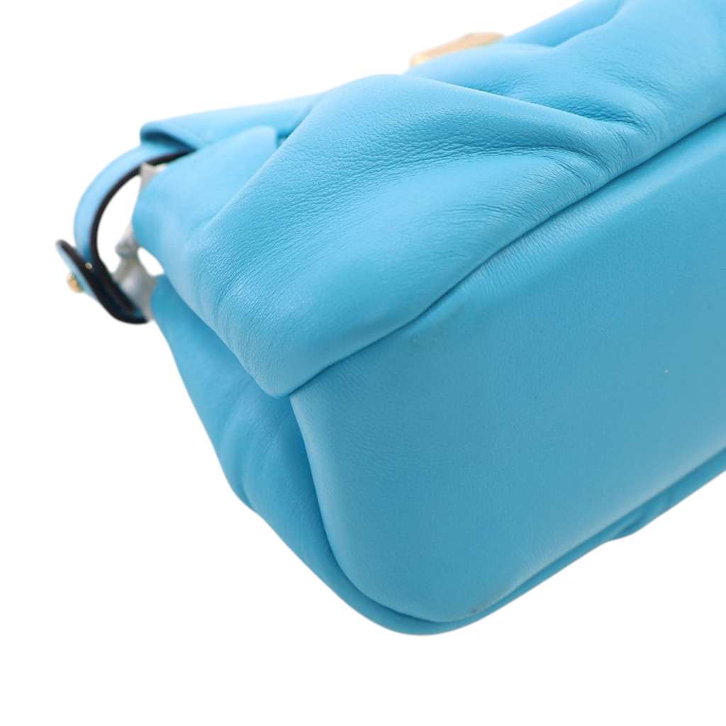 Fendi Nappa Peekaboo Click Clutch On Strap - Image 10