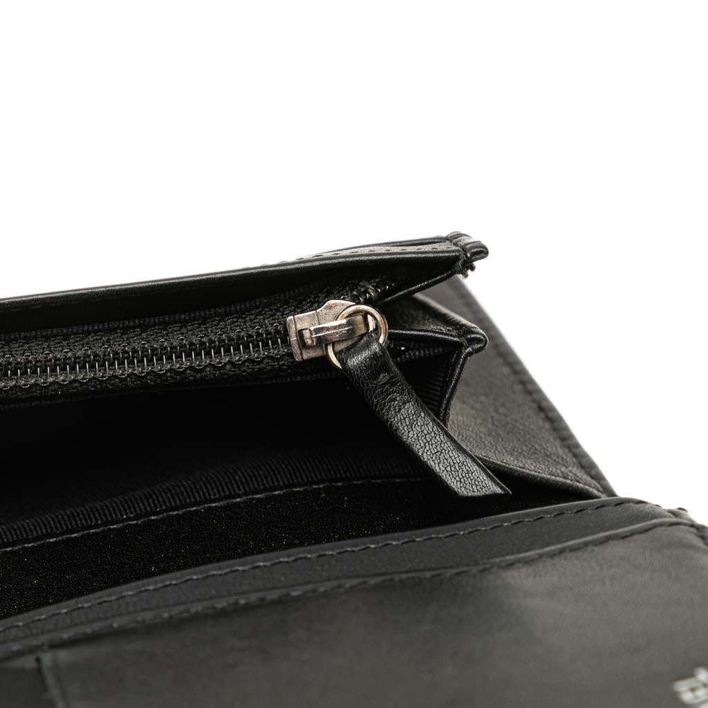 Chanel CC Quilted Patent L Yen Bifold Wallet - Image 11