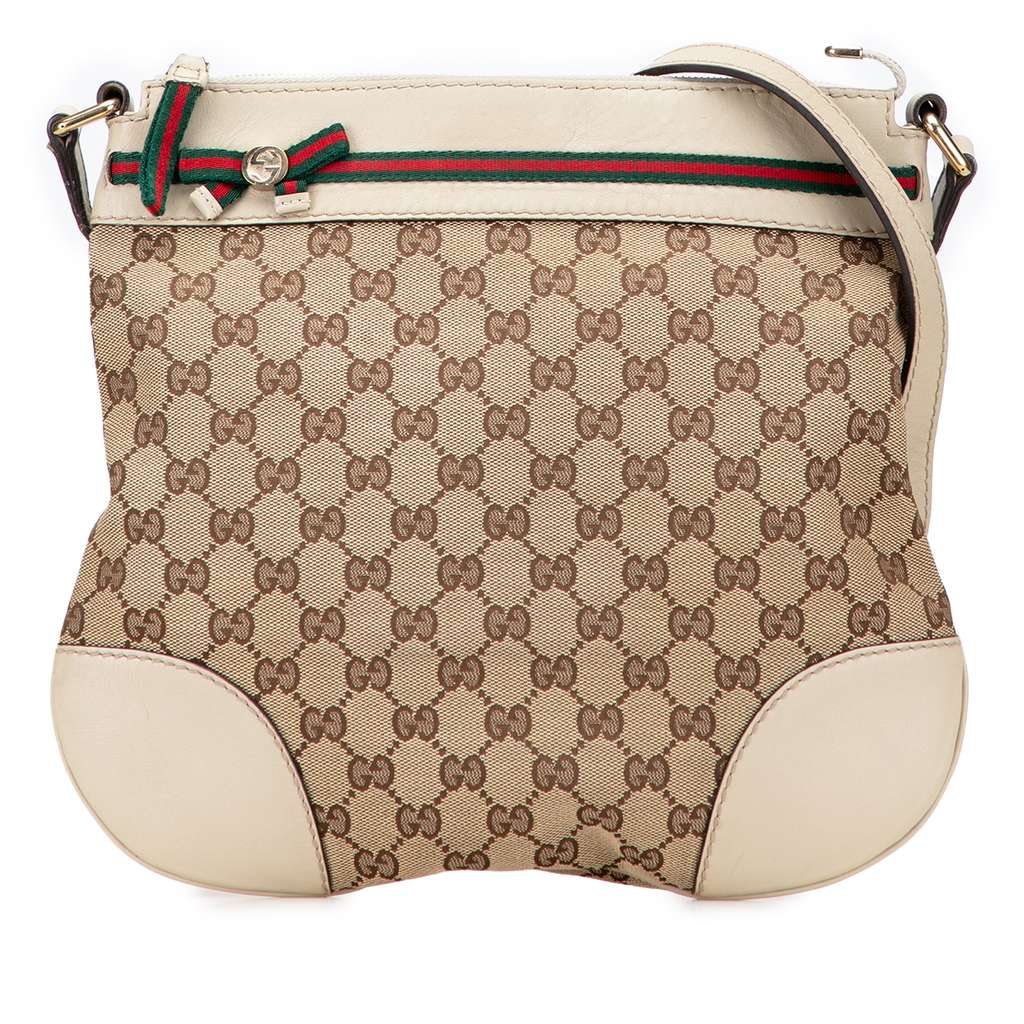 Gucci GG Canvas Web Mayfair Crossbody