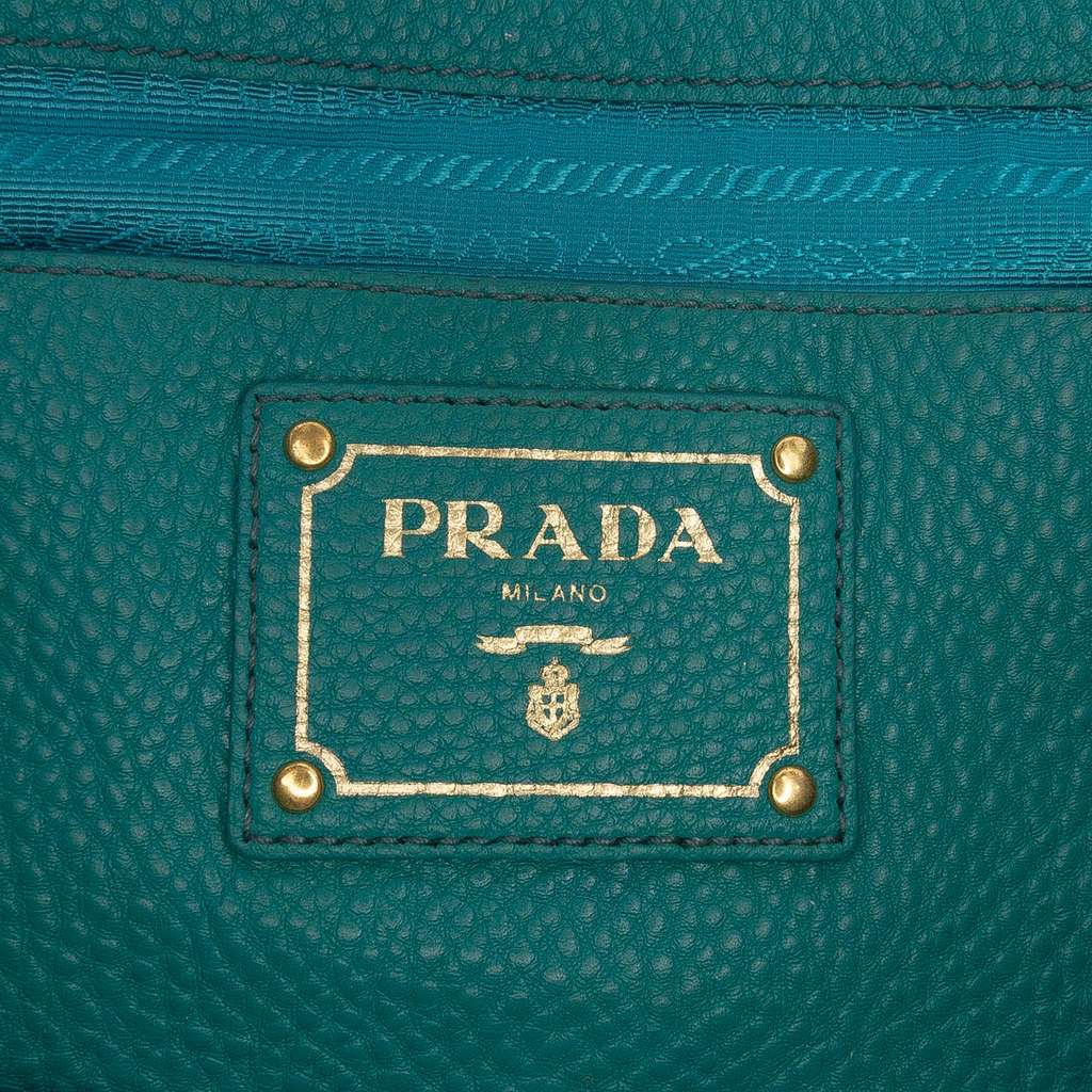 Prada Vitello Daino Open Convertible Tote - Side view
