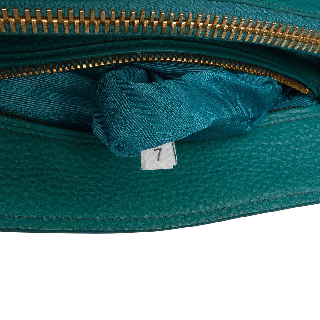 Prada Vitello Daino Open Convertible Tote - Detail 1