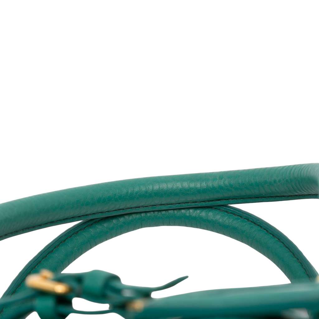 Prada Vitello Daino Open Convertible Tote - Image 10