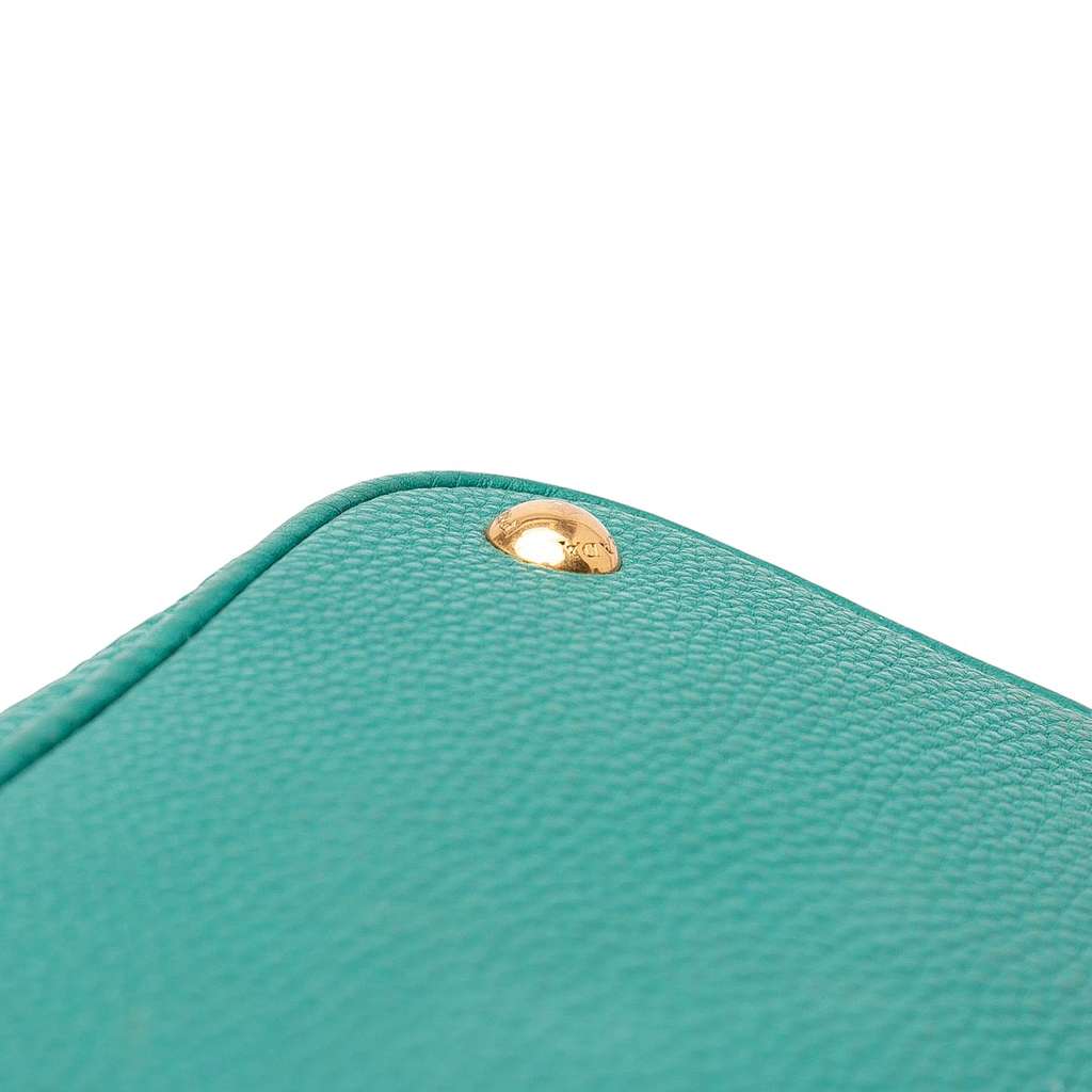 Prada Vitello Daino Open Convertible Tote - Image 11