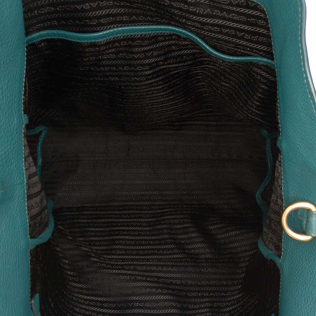 Prada Vitello Daino Open Convertible Tote - 4