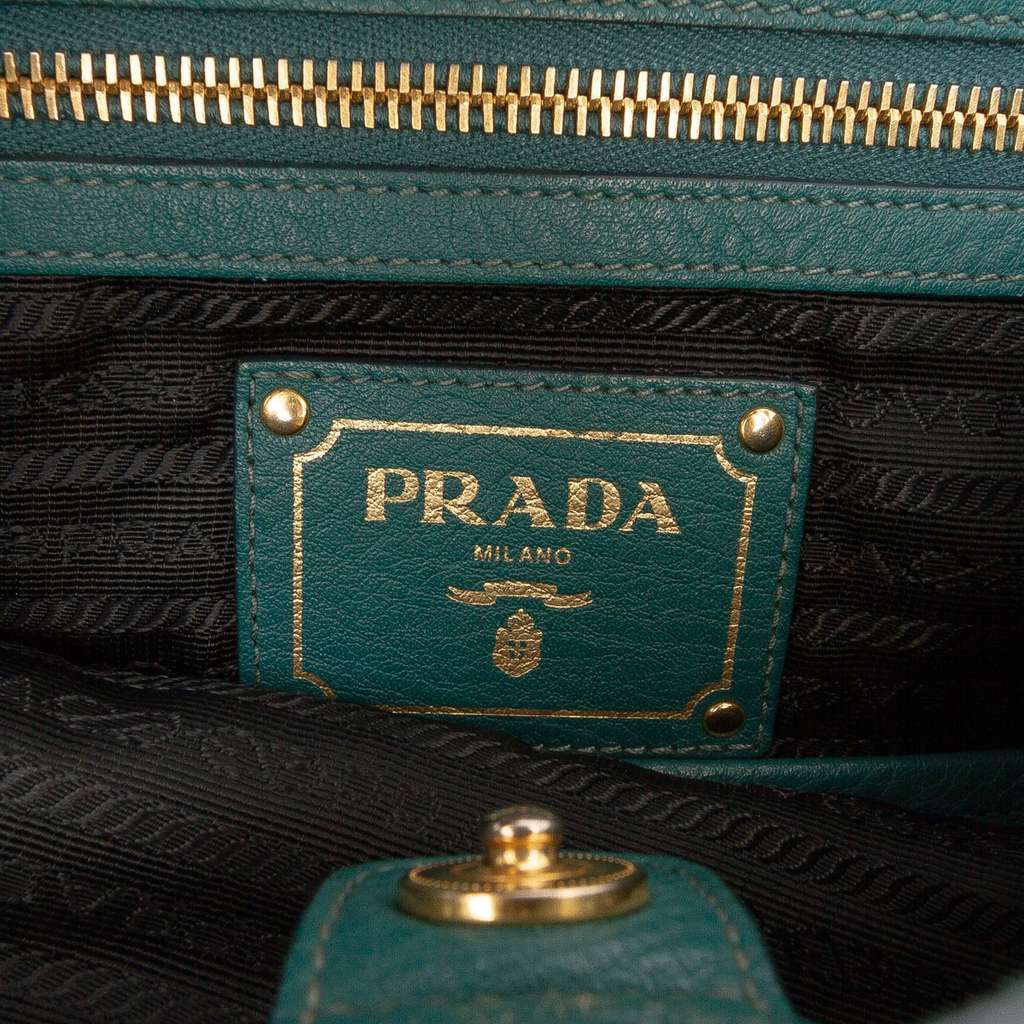 Prada Vitello Daino Open Convertible Tote - 5