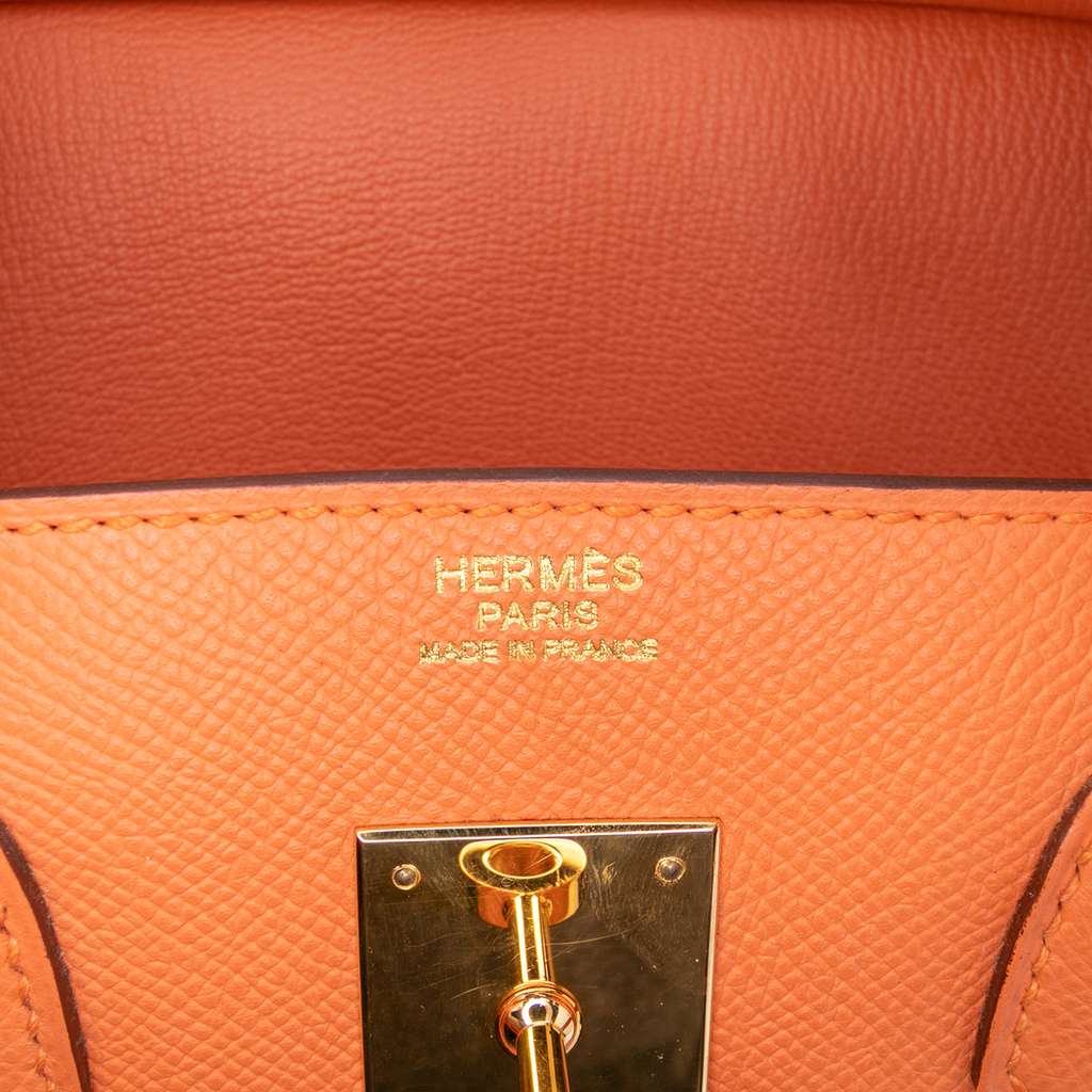 Hermès Epsom Birkin Retourne 30 - Side view