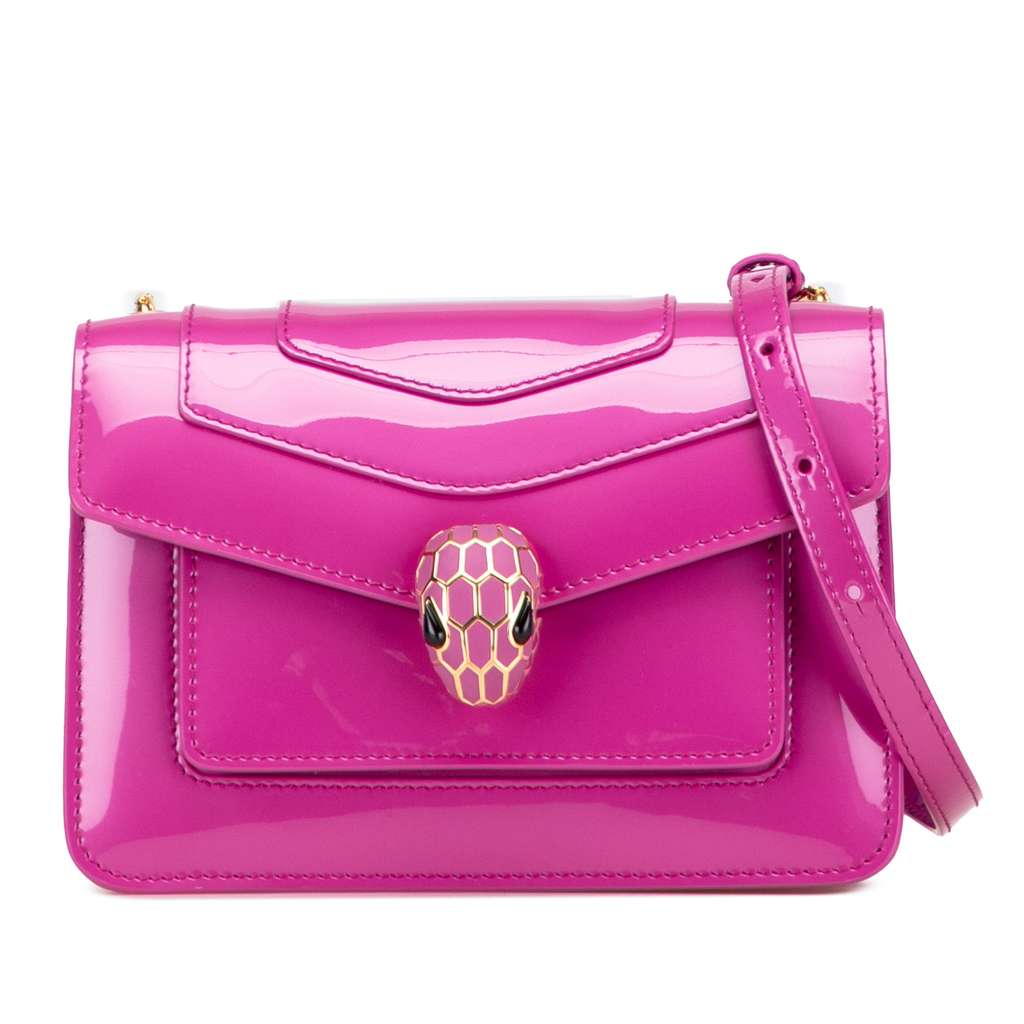 Bvlgari Patent Serpenti Forever Crossbody