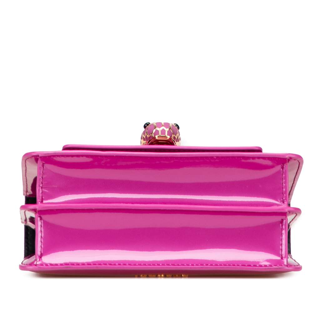 Bvlgari Patent Serpenti Forever Crossbody - Image 6