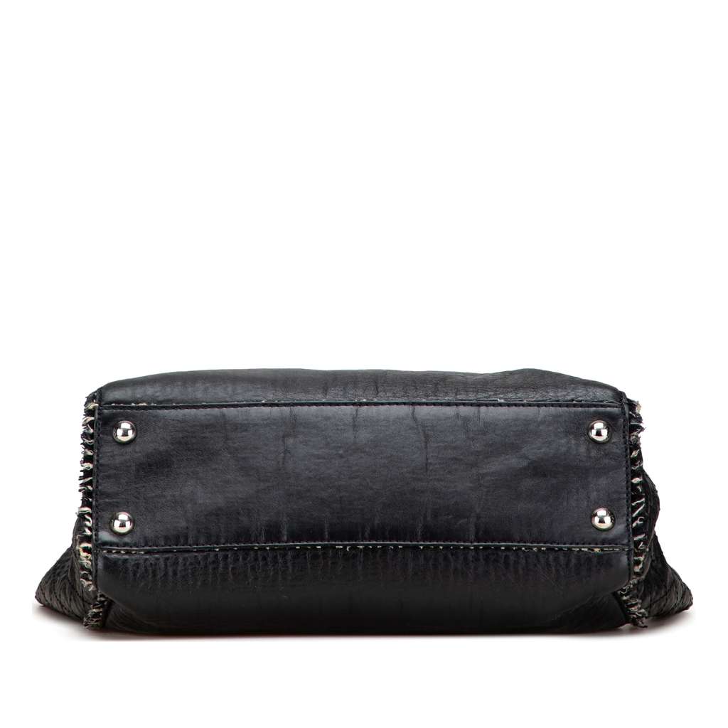 Chanel Glazed Calfskin Tweed Tweedy Shopping Tote - 3