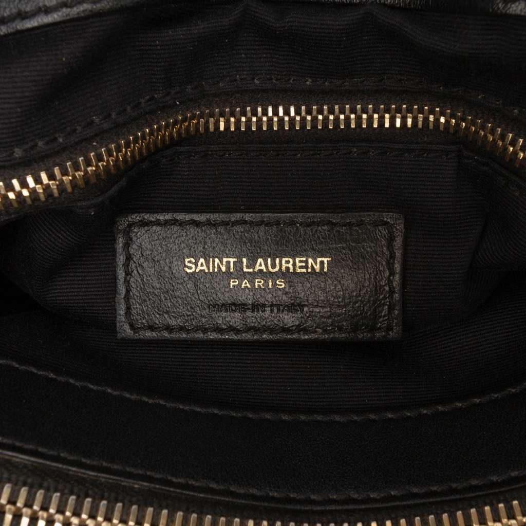 Saint Laurent Medium Matelasse Leather LouLou Shoulder Bag - 5