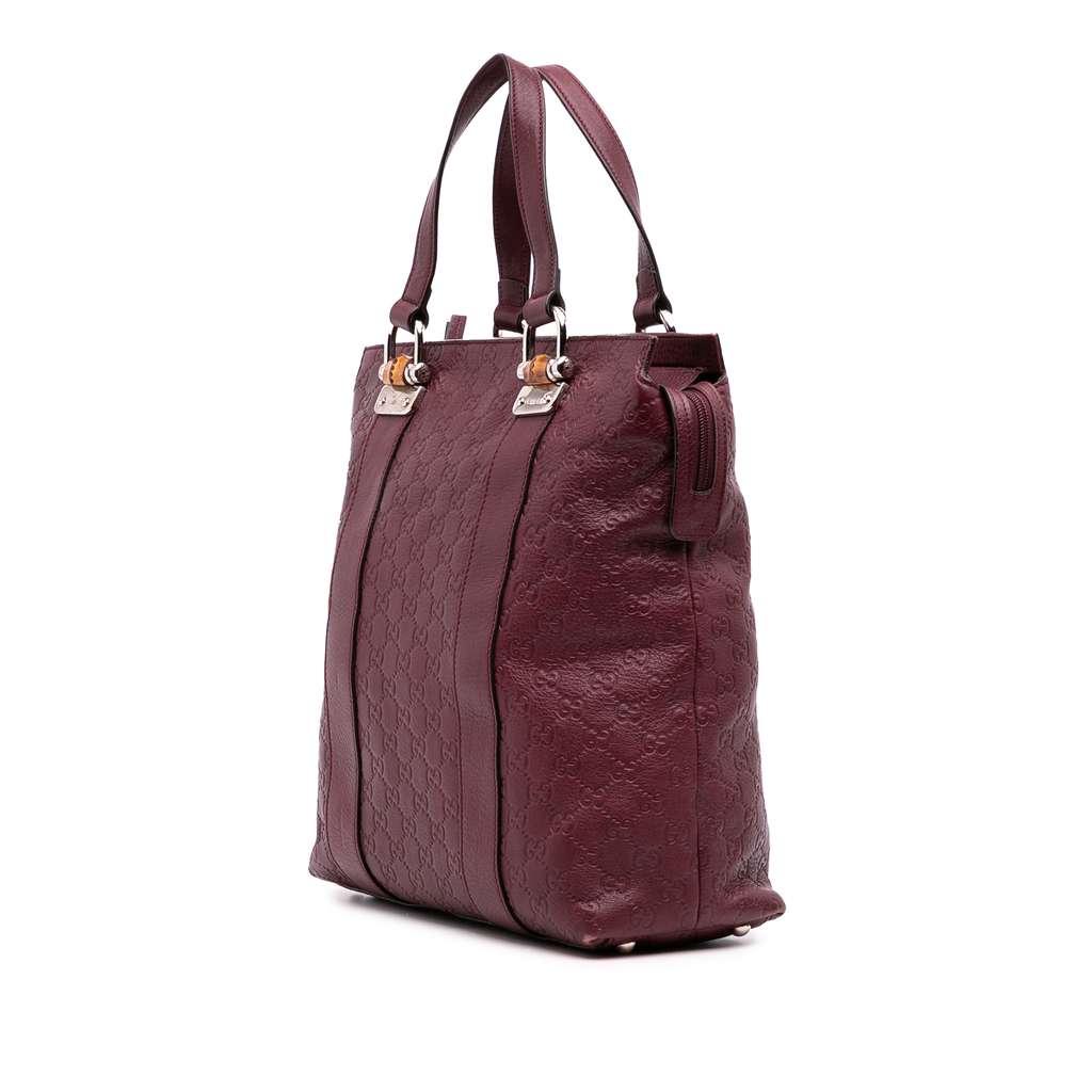 Gucci Guccissima Tender Bamboo Bar Tote - 2