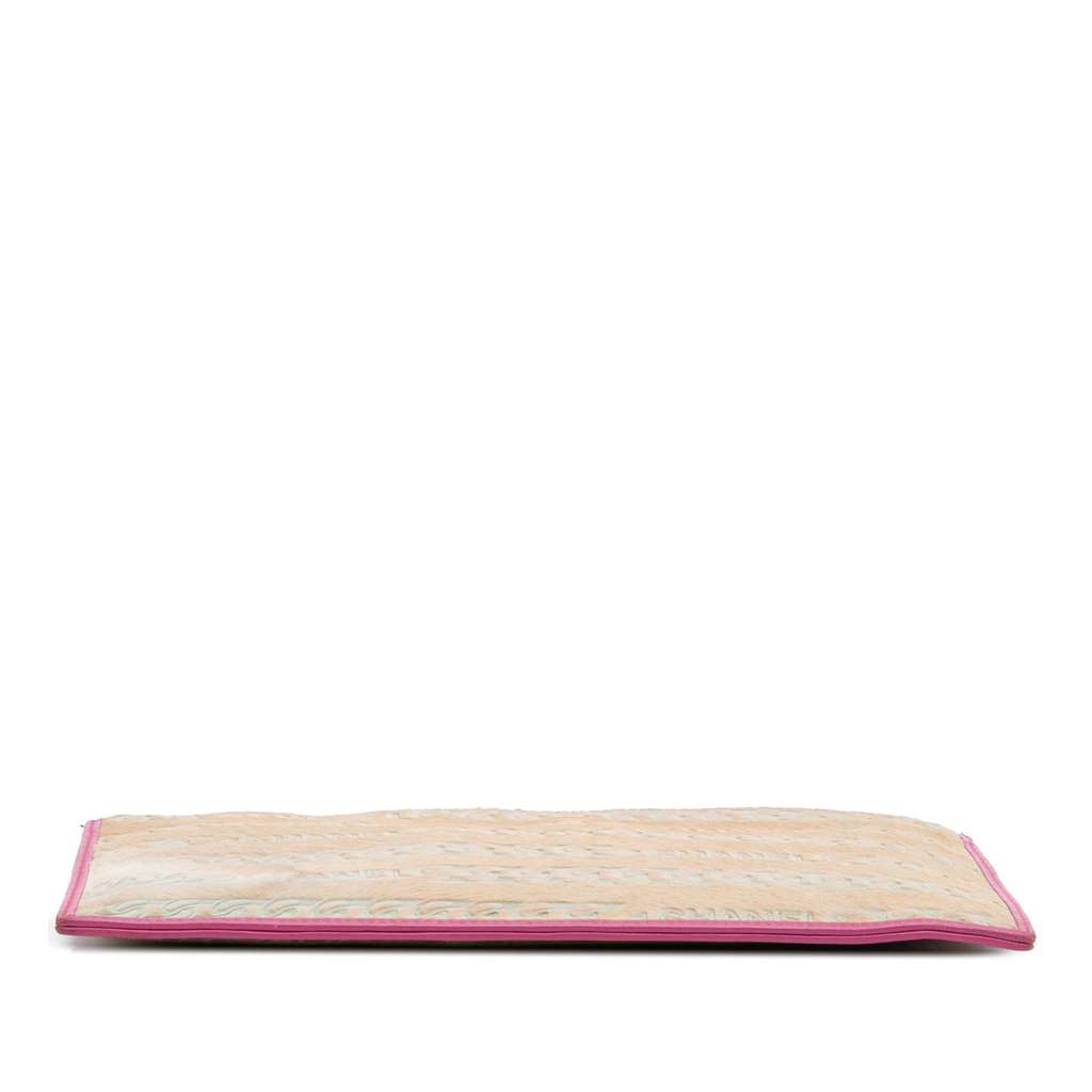 Chanel Pony Hair Logo Chain Pochette - Image 6