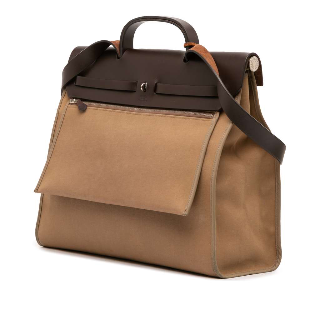 Hermès Toile Herbag Zip 39 - 2