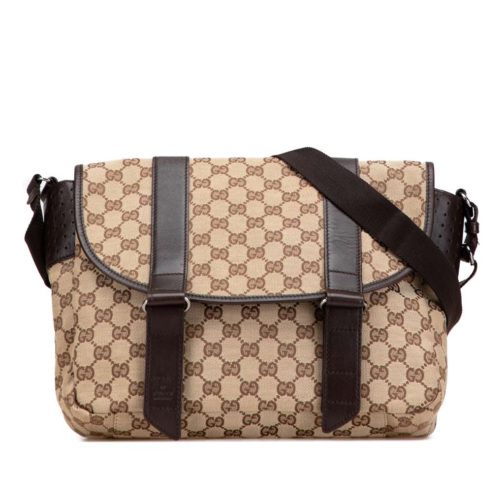 Gucci GG Canvas Messenger Bag