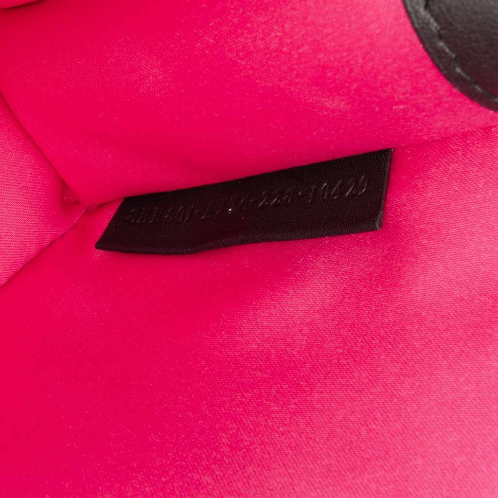 Fendi Versace Vitello Seta Fendace Brooch Baguette Satchel - Detail 1