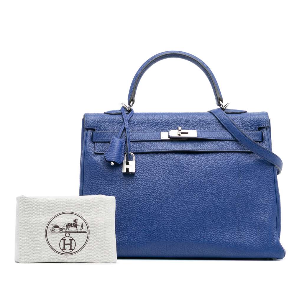 Hermès Togo Kelly II Retourne 32 - Image 15