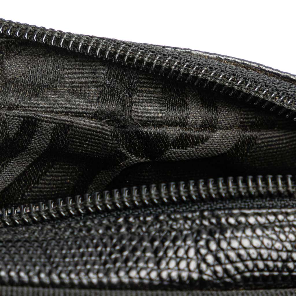 Salvatore Ferragamo Embossed Lizard Leather Vara Crossbody - Detail 1