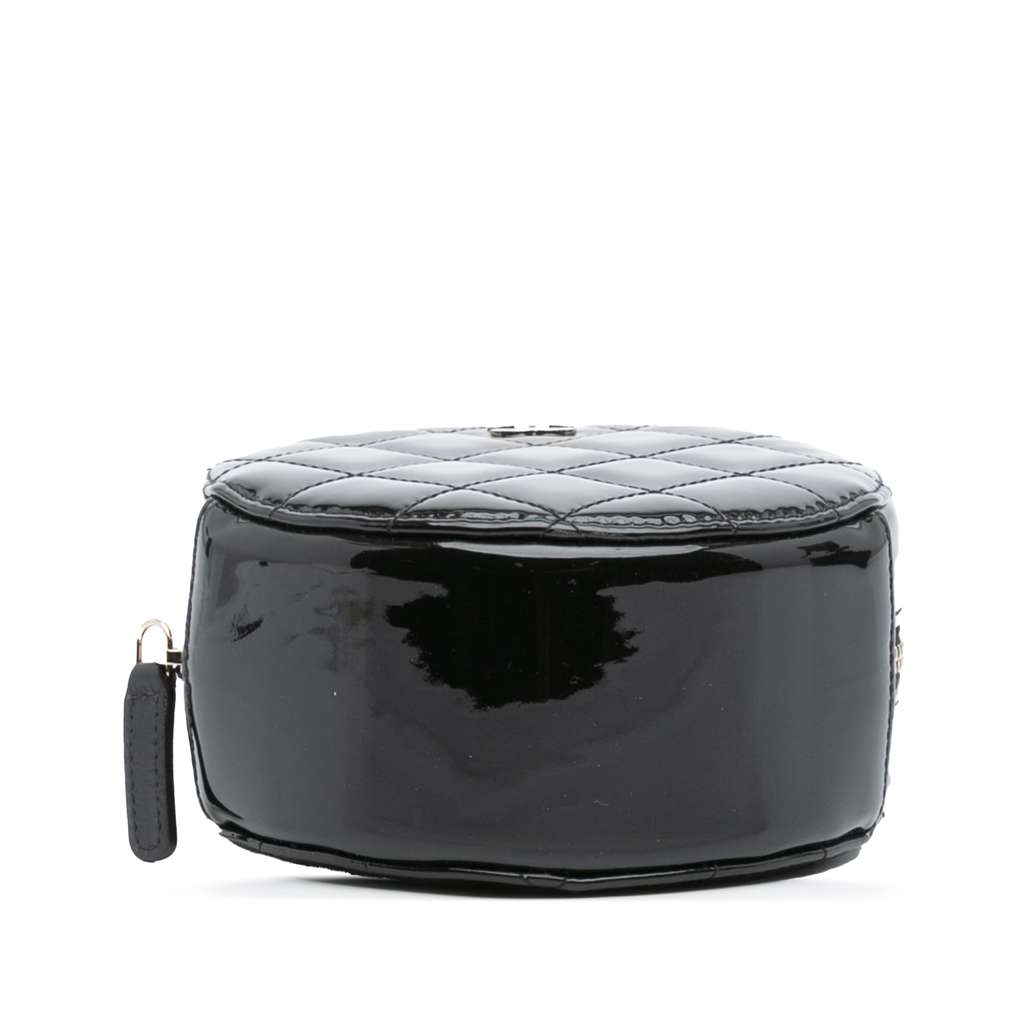 Chanel Quilted Patent Round As Earth Crossbody - Image 6