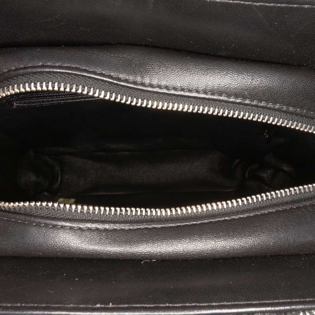 Chanel Tweed and Resin Zipped Chain Shopping Bag - 4