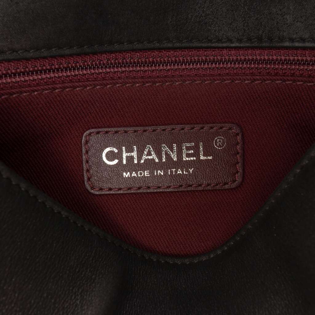 Chanel Small Diamond Embossed Calfskin New Chic Flap - Side view